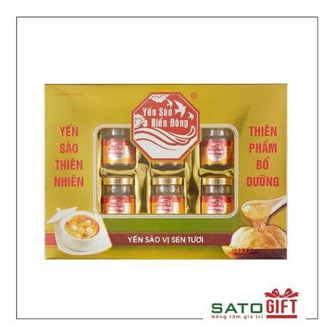 Quà tặng Sức khỏe - Yến sào vị Sen tươi