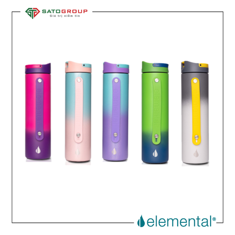 [Hàng Limited] Bình giữ nhiệt Elemental Iconic 590ml nắp thể thao