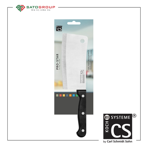 Dao Bếp Inox CS Prostar Cán Đen 15cm 001285