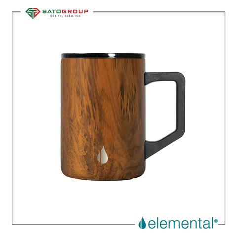 Cốc giữ nhiệt Elemental Summit 470ml - Vân gỗ
