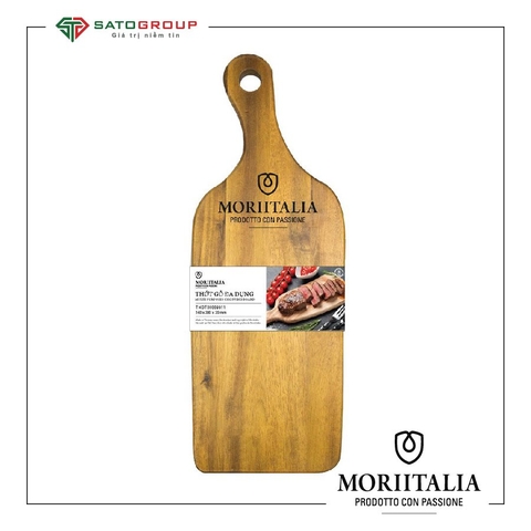 [MỚI] Thớt Gỗ Đa Dụng Moriitalia 380x140x20mm - THOT00009911