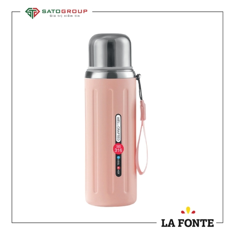 Bình Giữ Nhiệt 2 Lớp SUS316 La Fonte 800ml - 012720-PIN
