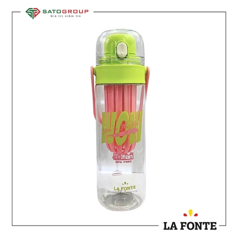 Bình Nước Thể Thao Có Bộ Lọc La Fonte 650 Ml - 012492-GRE