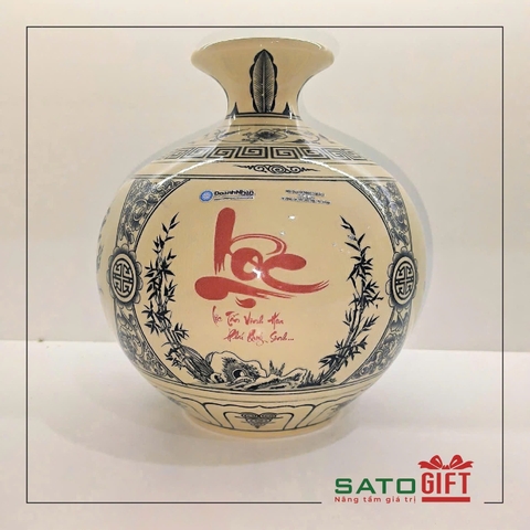 Bình hút lộc hoạ tiết chữ LỘC H25