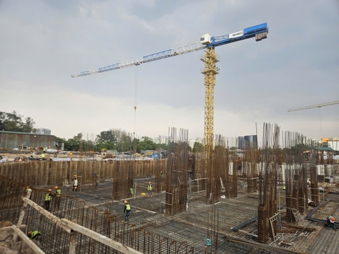 Tháng 03/2026 trên công trình NOXH CT2 Thượng Thanh.