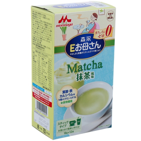 Sữa Bầu Morinaga Matcha (10,11/2021)