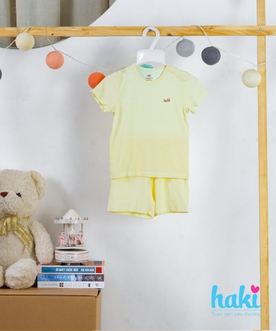 Bộ cộc tay cài vai 2-3Y