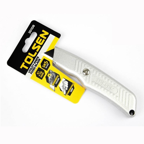 DAO RỌC GiẤY LƯỠI LIỀN CỐ ĐỊNH CÁN NHÔM - 30108 Tolsen