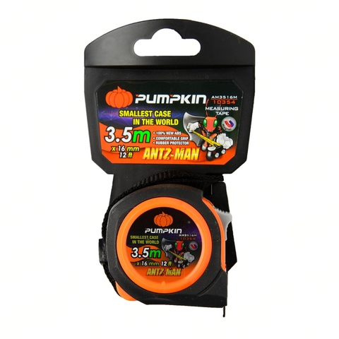 Thước cuộn 3,5m/16mm dòng ANTZ-MAN - 10354 Pumpkin