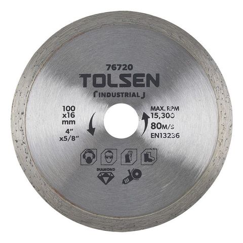 Đĩa cắt gạch ướt 100mm tolsen - 76720 Tolsen
