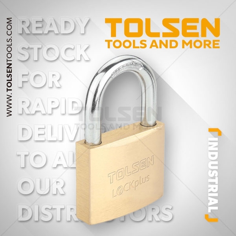 Ổ KHÓA ĐỒNG(CÔNG NGHIỆP) 40mm - 55114 Tolsen