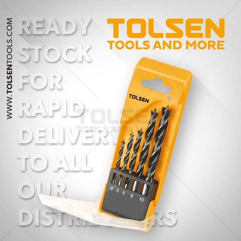 BỘ 5 CÂY KHOAN GỖ - 75625 Tolsen