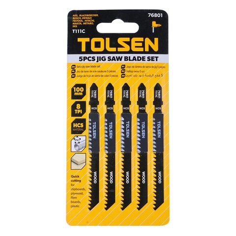 LƯỠI CƯA MÁY GỖ ĐEN 100mm T111C - 76801 Tolsen