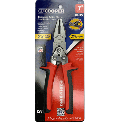 Kềm răng trợ lực 7'' CFCOOPER - 02052
