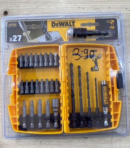 Bộ 27 chi tiết mũi vít khoan - Dewalt DT71507