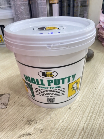 Hộp trét tường, gỗ, thạch cao Bosny 1.5kg