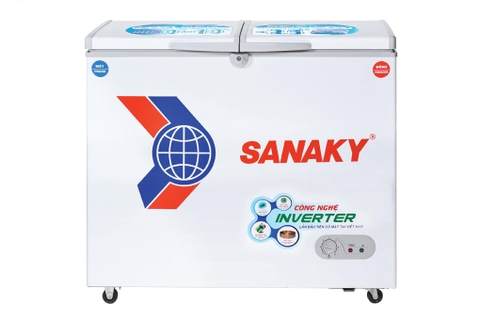 VH-2599W3 Tủ sanaky Inverter 250/195 lít,  2 cánh, 2 ngăn đông mát