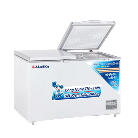 Tủ Đông Alaska 550/419 Lít  HB-550C (dàn đồng)