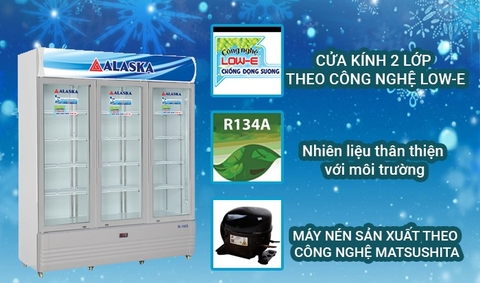 Tủ Mát Alaska  1600 lít  SL-16C3    GIÁ TẠI KHO