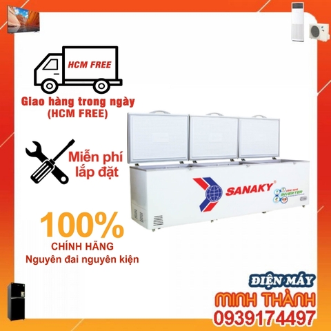 VH-1199HY3 Tủ đông Sanaky Inverter 1100/900L Giá tại kho