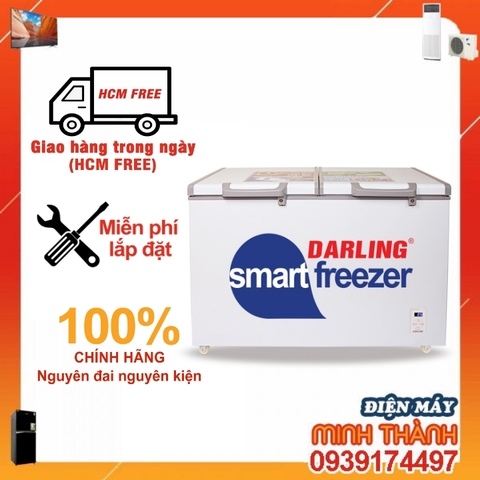 Tủ đông Darling 370 Lít DMF-3799AS
