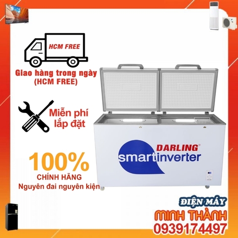 Tủ Đông Mát Darling Inverter 450 Lít DMF- 4699WSI ( Mới về )