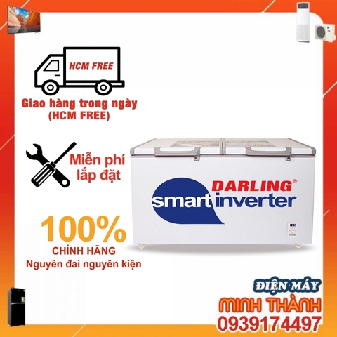 Tủ Đông Darling Inverter 370 lít DMF-3799ASI Giá tại kho