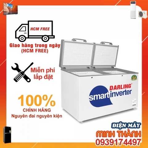 Tủ Đông Darling Inverter 1200 Lít DMF-1179ASI-1 Giá tại kho