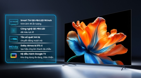 Màn hình thông minh Xiaomi 4K 98 inch Smart Display S L98MC-STWN 2026 Mẫu mới