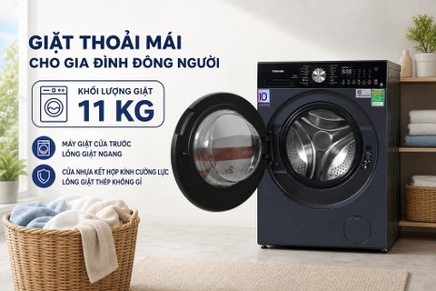 Máy giặt Toshiba Inverter 11 kg TW-T33B120UWV(MK)