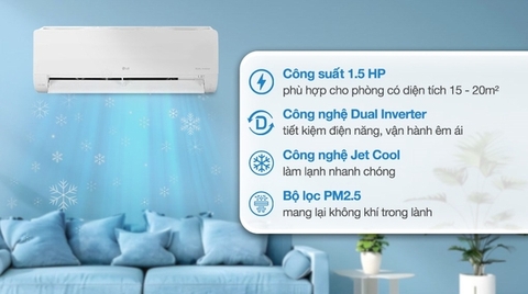 Máy lạnh LG Inverter 1.5 HP IEC12M1
