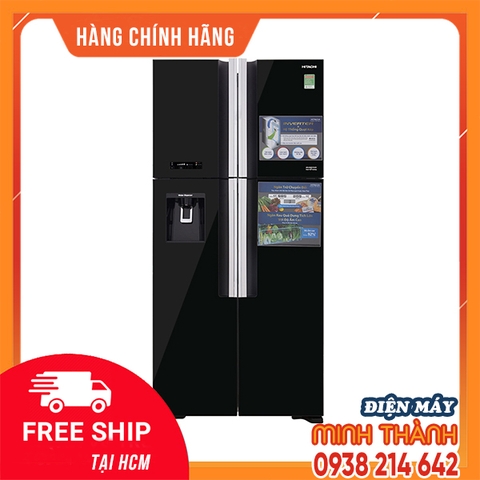 Tủ lạnh Hitachi Inverter 540 lít R-FW690PGV7X (GBK) ( Mới )