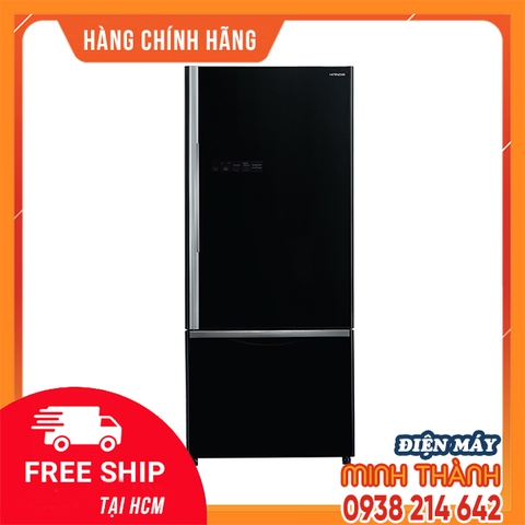 Tủ lạnh Hitachi Inverter 415 lít R-B505PGV6 (GBK)  NEW
