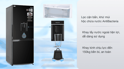 Tủ lạnh Panasonic Inverter 290 lít NR-BV320WKVN    GIÁ TẠI KHO