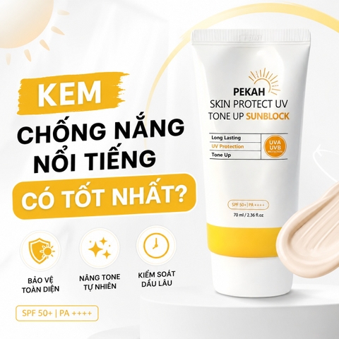 MỸ PHẨM NỔI TIẾNG, KHẢ NĂNG CHỐNG NẮNG CÓ TỐT NHẤT?