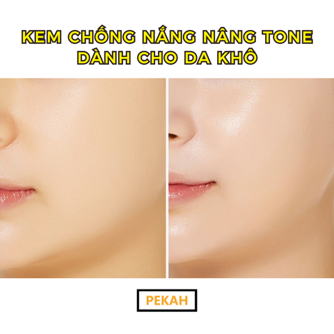 KEM CHỐNG NẮNG NÂNG TONE DÀNH CHO DA KHÔ