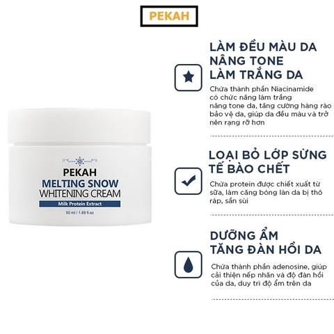 COMBO KEM NGÀY DƯỠNG TRẮNG  & ĐÊM NGĂN NGỪA LÃO HÓA PEKAH