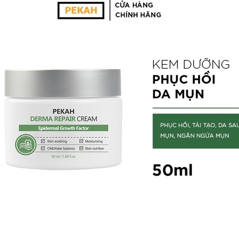 [ 2 items] Bộ Sản Phẩm Cải Thiện Và Phục Hồi Da Mụn Gồm Serum Và Kem Dưỡng Da PEKAH