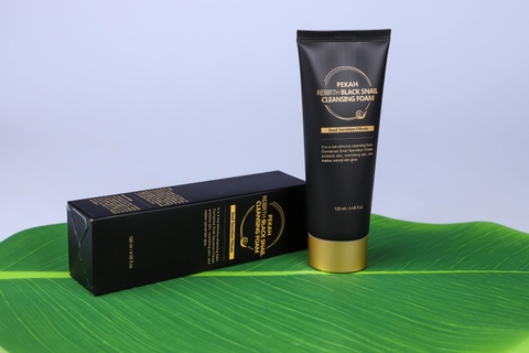 [ NHẬP MÃ KMT40 GIẢM 40K] Sữa Rửa Mặt Phục Hồi Ốc Sên PEKAH - PEKAH Rebirth Black Snail Cleansing Foam