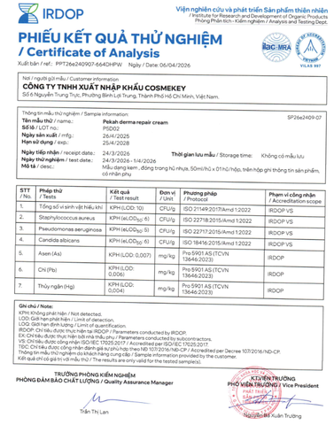 [ NHẬP MÃ PEKAH20 ] Kem Dưỡng Phục Hồi Da Hư Tổn ( Da Mụn ) PEKAH - PEKAH Derma Repair Cream