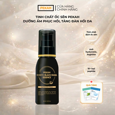 [NHẬP MÃ KMT40 GIẢM 40K] Tinh Chất Dưỡng Ẩm Phục Hồi , Tăng Đàn Hồi Da Ốc Sên PEKAH - PEKAH Rebirth Black Essence