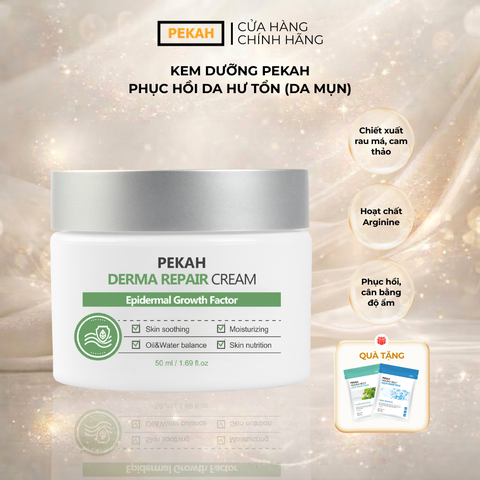 [ NHẬP MÃ PEKAH20 ] Kem Dưỡng Phục Hồi Da Hư Tổn ( Da Mụn ) PEKAH - PEKAH Derma Repair Cream