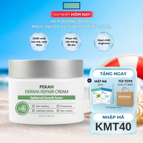 Kem Dưỡng Phục Hồi Da Hư Tổn ( Da Mụn ) PEKAH - PEKAH Derma Repair Cream