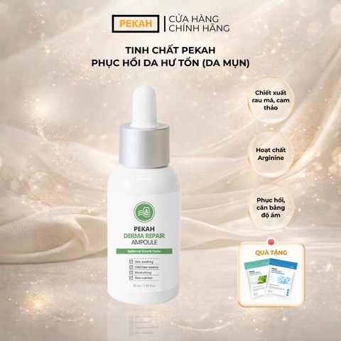 [ NHẬP MÃ PEKAH20 ] Tinh Chất Phục Hồi Da Hư Tổn ( Da Mụn ) PEKAH - PEKAH Derma Repair Ampoule