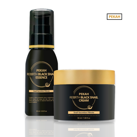 Combo đêm serum ốc sên 50ml + kem dưỡng ốc sên đen 50ml ngừa lão hóa