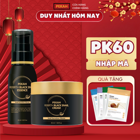 Combo đêm serum 50ml + kem dưỡng ốc sên đen 50ml