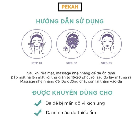 Mặt Nạ 7 Loại Giúp Cải Thiện, Dưỡng Trắng Da Và Phục Hồi PEKAH Healing Night Mask 25ml