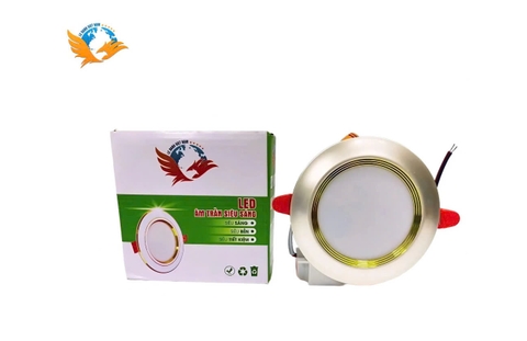 ÂM TRẦN 7W 3 MÀU MẠ CROM