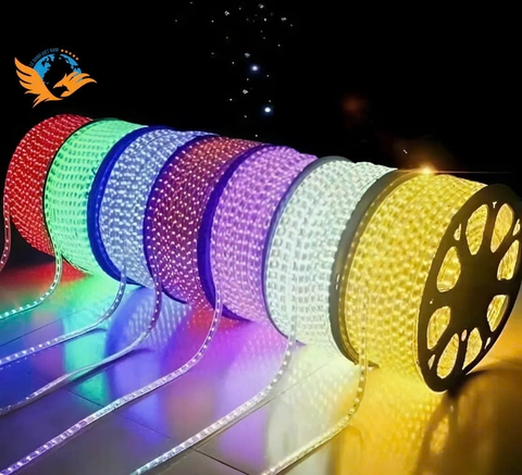 LED CUỘN 2 HÀNG 3 MÀU TRẮNG-VÀNG-TRUNG TÍNH