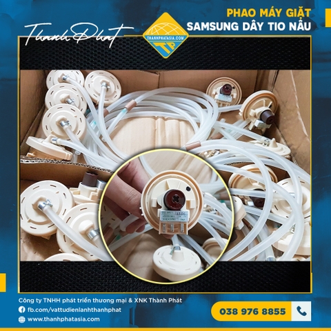 Phao máy giặt Samsung có dây ti ô màu nâu tốt